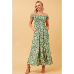 ROBIN FLORAL BOHO MAXI DRESS -Printedcarpetus 67cafa34c2b98c543a97878e9fc147ef
