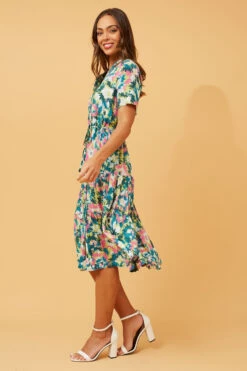 MARIELLA FLORAL MIDI DRESS -Printedcarpetus 6851e16e724a10215e57380547c33746 5788bb6a 3b16 4c90 9a82 5ff2c4d12c45