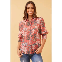 ISHLA FLORAL SHIRT -Printedcarpetus 68bf4bbcee29823adf2d088ff2c11f4b