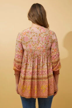 KARISSA BOHO PRINT TOP -Printedcarpetus 68db6e42040692329fc3fa236fe810de