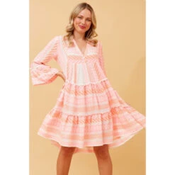 AMIRA JAQUARD BOHO SHORT DRESS -Printedcarpetus 6a1ccf2da0e474cc54ac717ee7f066b8