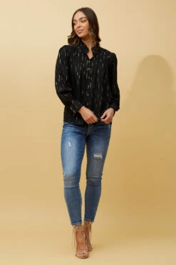 GEMINI FOIL PRINT SHIRT -Printedcarpetus 6a4c85baa9ba55e50615e74dffc5216e