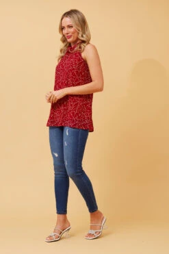 TAMSYN HALTER NECK TOP -Printedcarpetus 6bfdb619cdbe53008f78c10985ca7840 0a1a6995 bae4 4466 b210 d89e513978ba