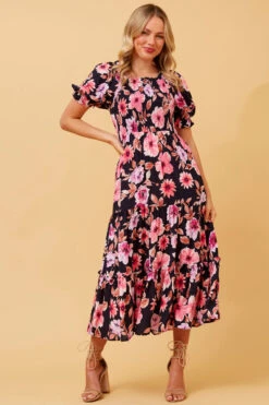 MAUDE FLORAL MIDI DRESS 12 MAUDE FLORAL MIDI DRESS -Printedcarpetus 6c2585a4bd0853662f2ff0c71af80d24