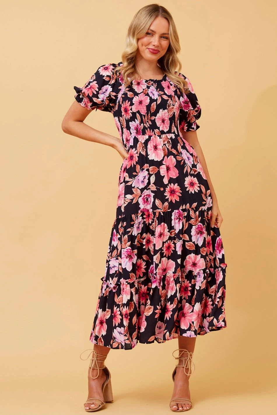 MAUDE FLORAL MIDI DRESS 6 MAUDE FLORAL MIDI DRESS - Image 4