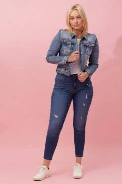 DESTINY DENIM JACKET -Printedcarpetus 6c455b80bd1177e5358c87d2444aebde