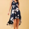 DIVA HI LOW FLORAL DRESS -Printedcarpetus 6c821b3b092cef0e2fa975f16178bb18
