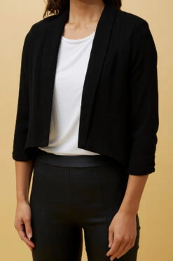 ROXY CROP JACKET -Printedcarpetus 6d916d999736dd21059dec5135af9904