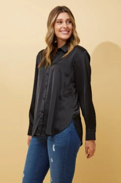 ALITA SATIN SHIRT -Printedcarpetus 6ed1f183443e3509ffdbb2e0c80a85f8