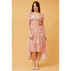 NERIDA FLORAL MIDI DRESS -Printedcarpetus 6f0dc8dd3ab359becc59b14f9c8e7f3b