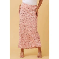 AURORA FLORAL MIDI SKIRT -Printedcarpetus 6f4127084f32b73794d3556858152015