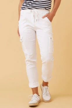 LORENZA CARGO JOGGER PANTS -Printedcarpetus 7018a3d50ad40a4e24bbb825ecf32543