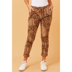 JANJA ANIMAL PRINT JOGGER PANTS 15 JANJA ANIMAL PRINT JOGGER PANTS -Printedcarpetus 72916521ea0dc9fee256c9392411bea5