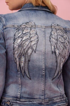 DESTINY DENIM JACKET -Printedcarpetus 72cad9e43e0944f0d3caf106dc46de12