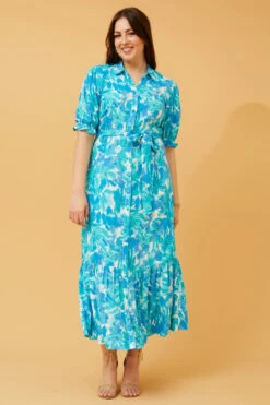 LINA FLORAL MAXI DRESS -Printedcarpetus 7392229f6192d8375acbb0b0099cdd18