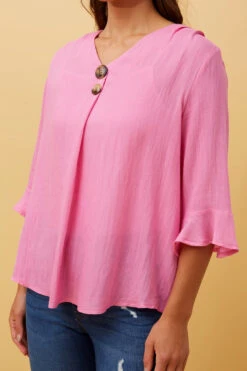 RUE BUTTON DETAIL TOP -Printedcarpetus 73ce58c92a15aec8680e839924931f84