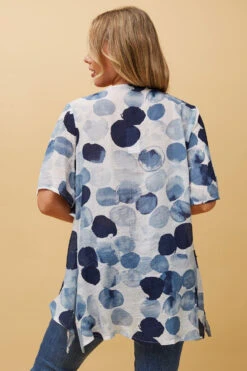 DOUBLE LAYER ASYMMETRICAL HEM TOP -Printedcarpetus 753daf6aa2495a81b1b343934ade4a2c