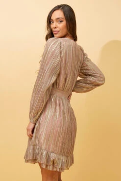 KAMEO PLEATED GLITTER DRESS 20 KAMEO PLEATED GLITTER DRESS -Printedcarpetus 75ce8c5c62d3e2d1fb9dc3df5eb20cdd