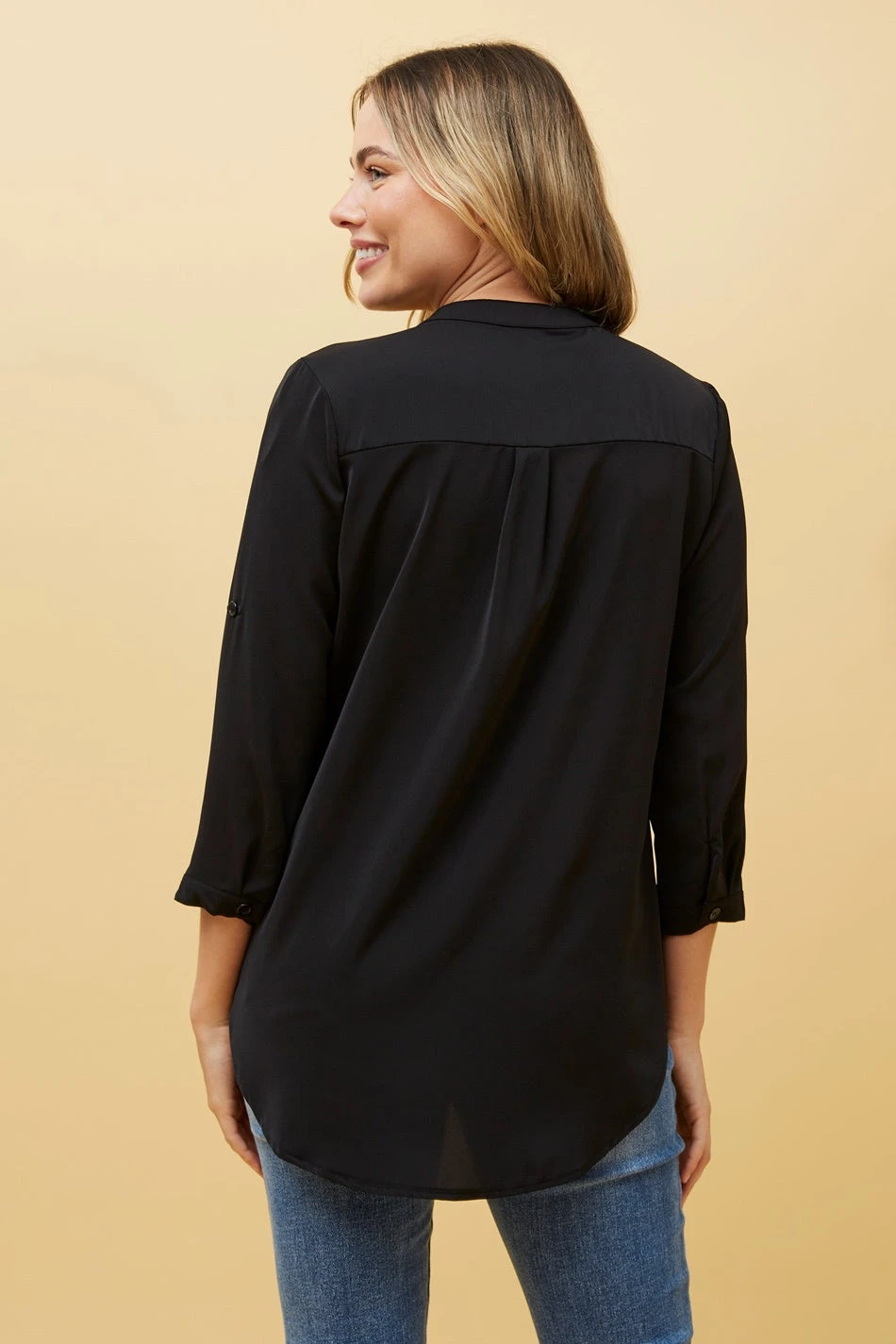 ROMINA SOLID BLOUSE 10 ROMINA SOLID BLOUSE - Image 8