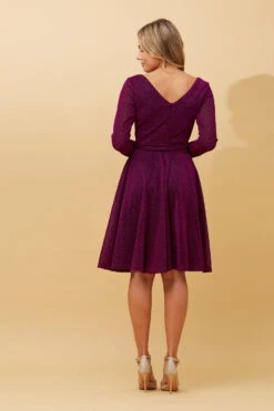 SHORT GLITTER DRESS -Printedcarpetus 77f8c79bcd5905447f02923677847b07