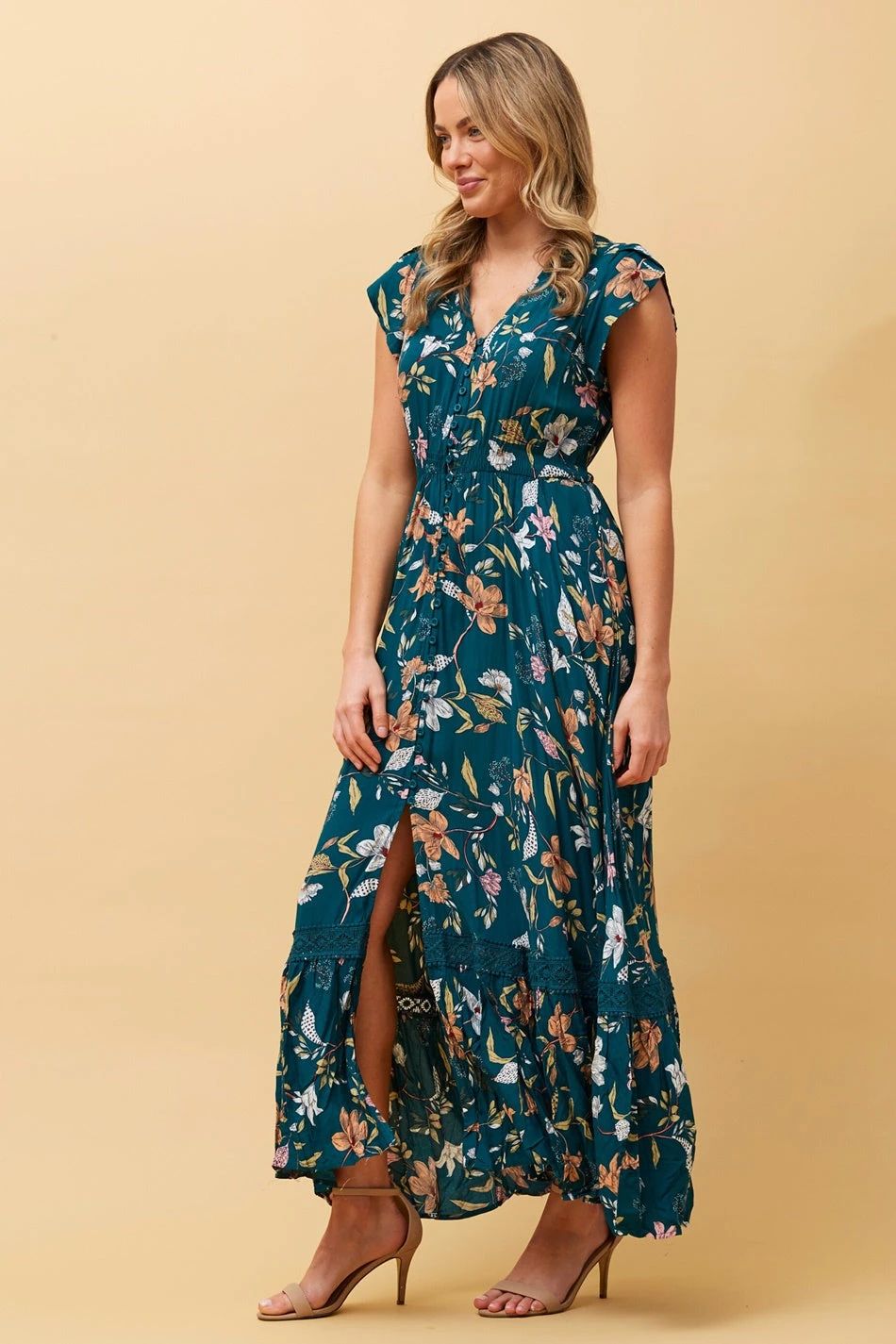 MOROCCO FLORAL MAXI DRESS 8 MOROCCO FLORAL MAXI DRESS - Image 6