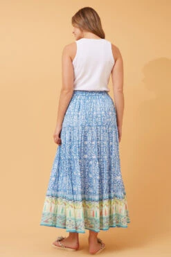 FLEURY BOHO MAXI SKIRT -Printedcarpetus 78e727cf19df17f6adb87bb3c2936681