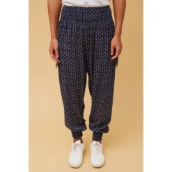 FLORAL BOHO HAREM PANTS -Printedcarpetus 794b697858d3c4a37a63c5728e372e9d