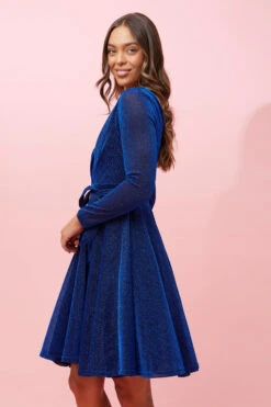 SHORT GLITTER DRESS -Printedcarpetus 7984c0feb3db9cbee3608a2f108ffb5b