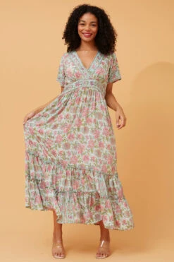 AVANI BOHO FLORALMAXI DRESS -Printedcarpetus 7a9945466646f56fc957320fd6e749b2