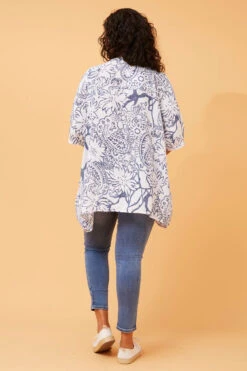 CIA PAISLEY BOHO TUNIC TOP -Printedcarpetus 7b2330a0d8be2798107bc1fb1791e453