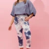 JANJA FLORAL JOGGER -Printedcarpetus 7d0e566cafde5177a9bea7f109825c73