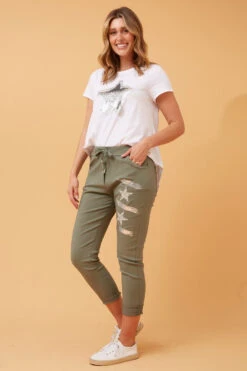 JANJA SEQUIN STAR PRINT JOGGERS -Printedcarpetus 7dca0879a2c1193d75436aeb086364a0 93f641a4 371b 4475 baa6 ed92622be929