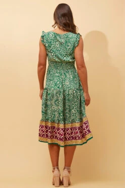 KIRAN FLORAL BOHO DRESS -Printedcarpetus 7e3f314b21f93a070bb29542dcd3c6ae