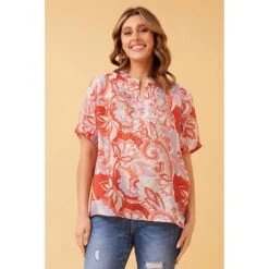 ARCHANA FLORAL BOHO TOP -Printedcarpetus 7f101fc21eeed32916ef8e3cacd34e3c