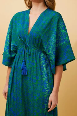 CHANDRA SATIN MAXI DRESS -Printedcarpetus 805892b27e8e7c5744034fd1998cef53