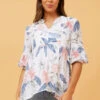 BRANDI FLORAL TOP -Printedcarpetus 80d3ebe8a29af3fec805d7fd7d4ef3b8