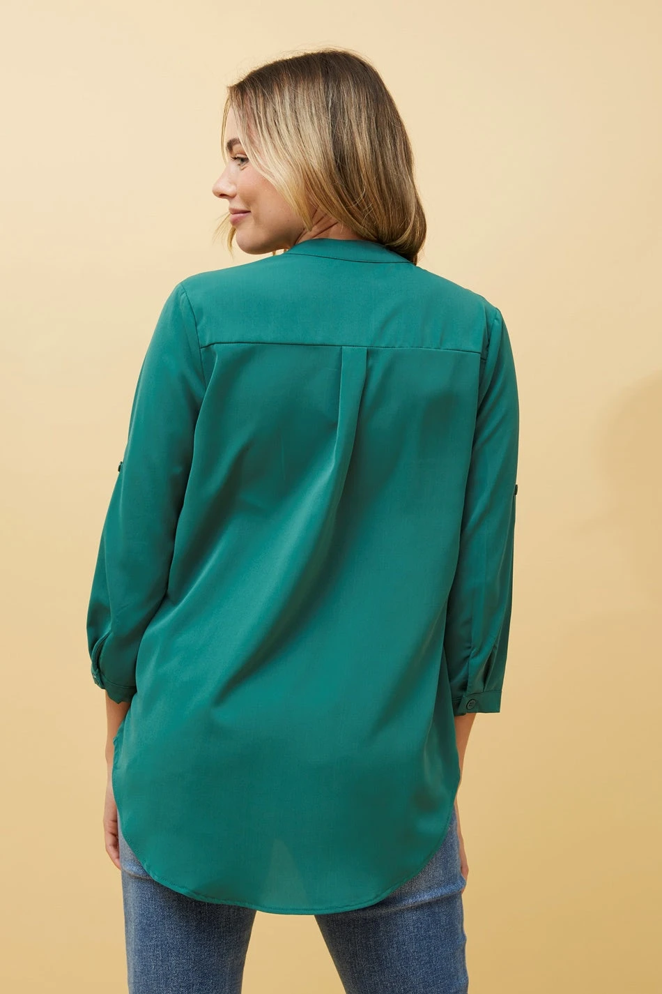 ROMINA SOLID BLOUSE 22 ROMINA SOLID BLOUSE - Image 20