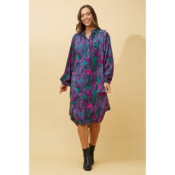 FONDA SHIRT DRESS -Printedcarpetus 81f9ac5dc63e338a94a9b3ff82b5cfe7