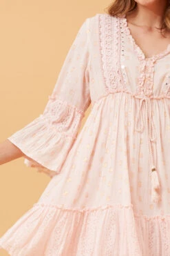 JAMELIA TIERED SHORT DRESS -Printedcarpetus 83f0622994a901b155099635627663a9