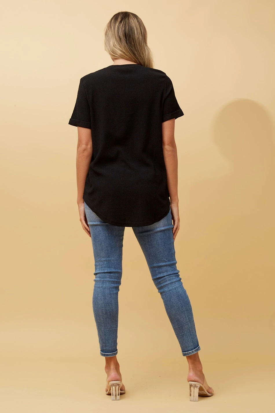 MISTY SHORT SLEEVE TEXTURED TOP 14 MISTY SHORT SLEEVE TEXTURED TOP - Image 12