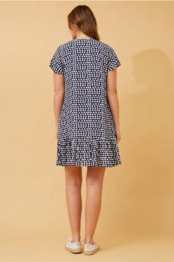 SHILOH POLKA DOT SHORT DRESS -Printedcarpetus 8579d377086c4a6a47e1b53a0e6ffa4b