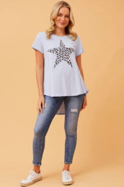 CG WILD ANIMAL STAR TEE -Printedcarpetus 858bf4201be9a3a5657f38ec308bea72