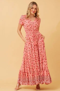 MIA FLORAL BOHO MAXI DRESS 12 MIA FLORAL BOHO MAXI DRESS -Printedcarpetus 85e6a8d5e0c51c8a55df5d798c0898e6