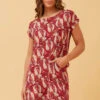 PAULA PAISLEY BOHO SHIFT DRESS -Printedcarpetus 86206e54935f4052648d06192f65211a