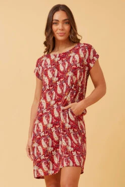 PAULA PAISLEY BOHO SHIFT DRESS -Printedcarpetus 86206e54935f4052648d06192f65211a 3c1e2fd6 4fb0 40db 8308 bfae35c2b774