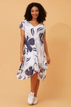 ELECTRA DOUBLE LAYER MIDI DRESS -Printedcarpetus 86226e7449836dcb1d9b13e2c4a7e31b 0c8319e2 e157 4f58 9c58 1d23b855ef19