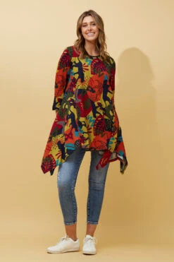 HOSHI JUNGLE PRINT TUNIC TOP -Printedcarpetus 8656a3534a640c313ed52e420e839174 2221278f 996a 490f a557 ff05906eecfb