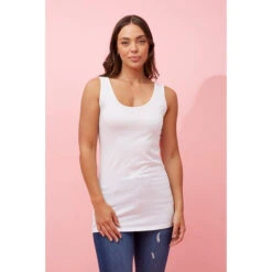 ADA LONGLINE BASIC SINGLET -Printedcarpetus 8660bbe5d2dbe35be5265fc959519331