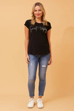 COCO SAINT TROPEZ GRAPHIC TSHIRT -Printedcarpetus 8709d65b21f9c9df30d064ee928bf8be