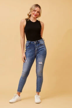 ROSEMARY RIBBED SINGLET -Printedcarpetus 8810d1fa81c1191b9f4e5a20280041ef